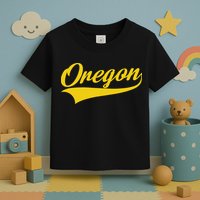 Oregon Throwback Design Print Classic Toddler T-Shirt