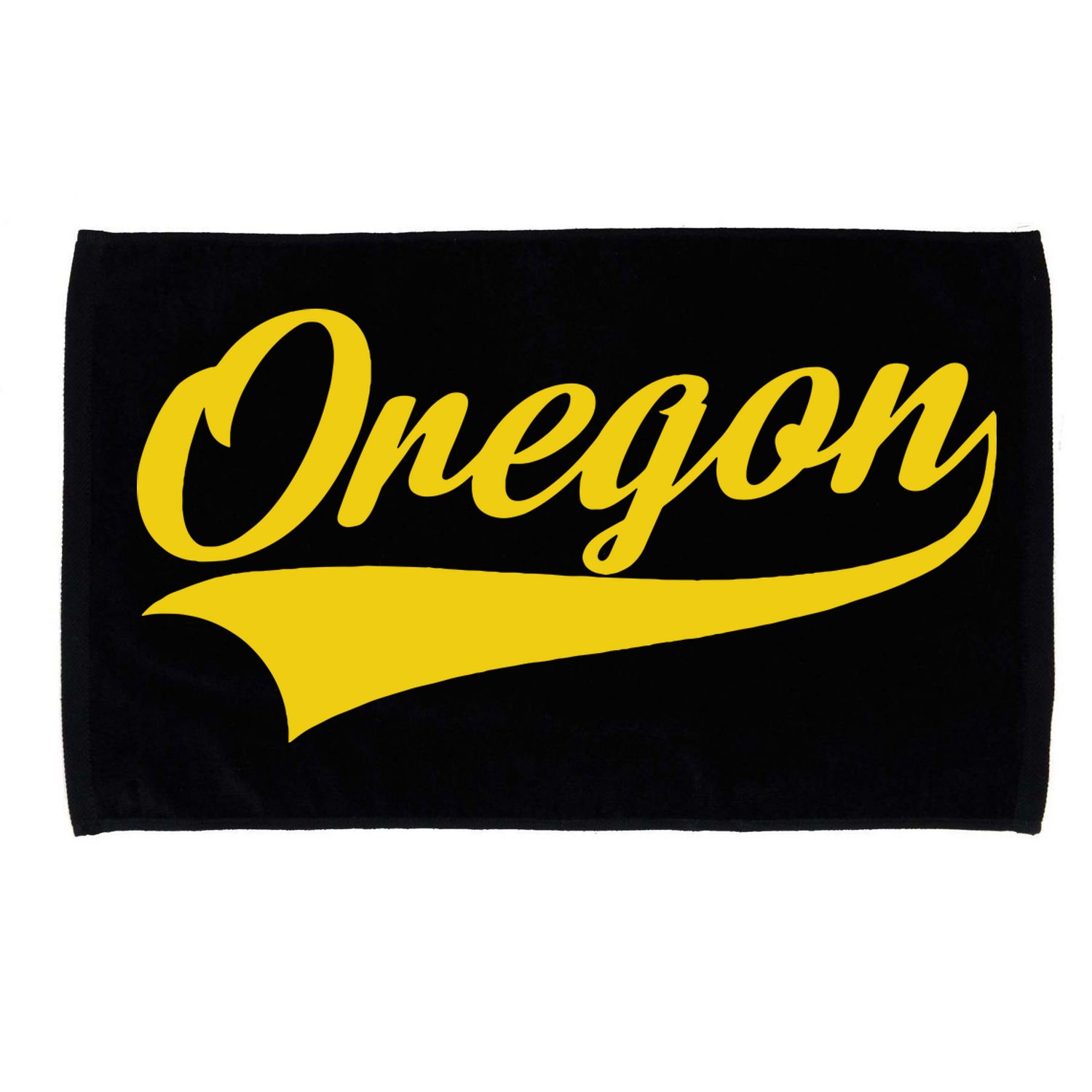 Oregon Throwback Design Print Classic Microfiber Hand Towel