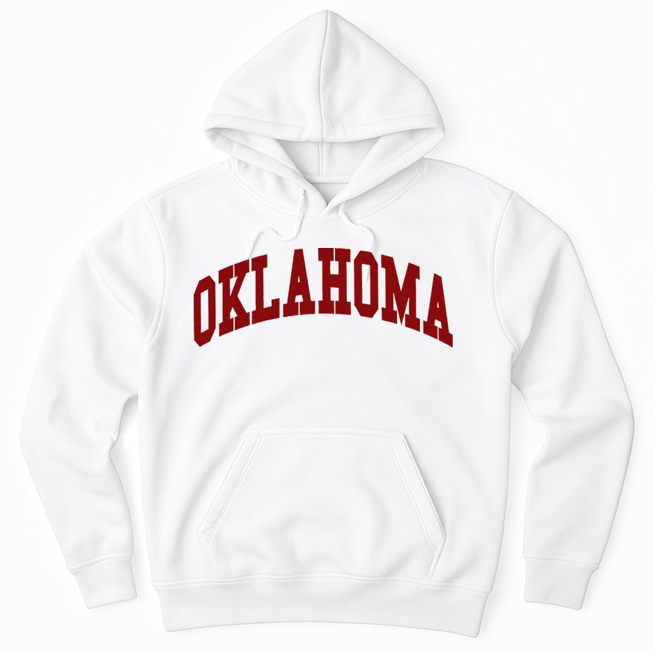 Oklahoma Throwback Design Classic Hoodie