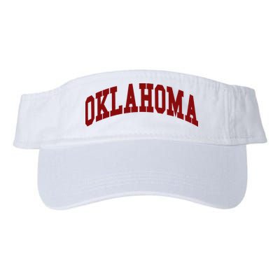 Oklahoma Throwback Design Classic Visor