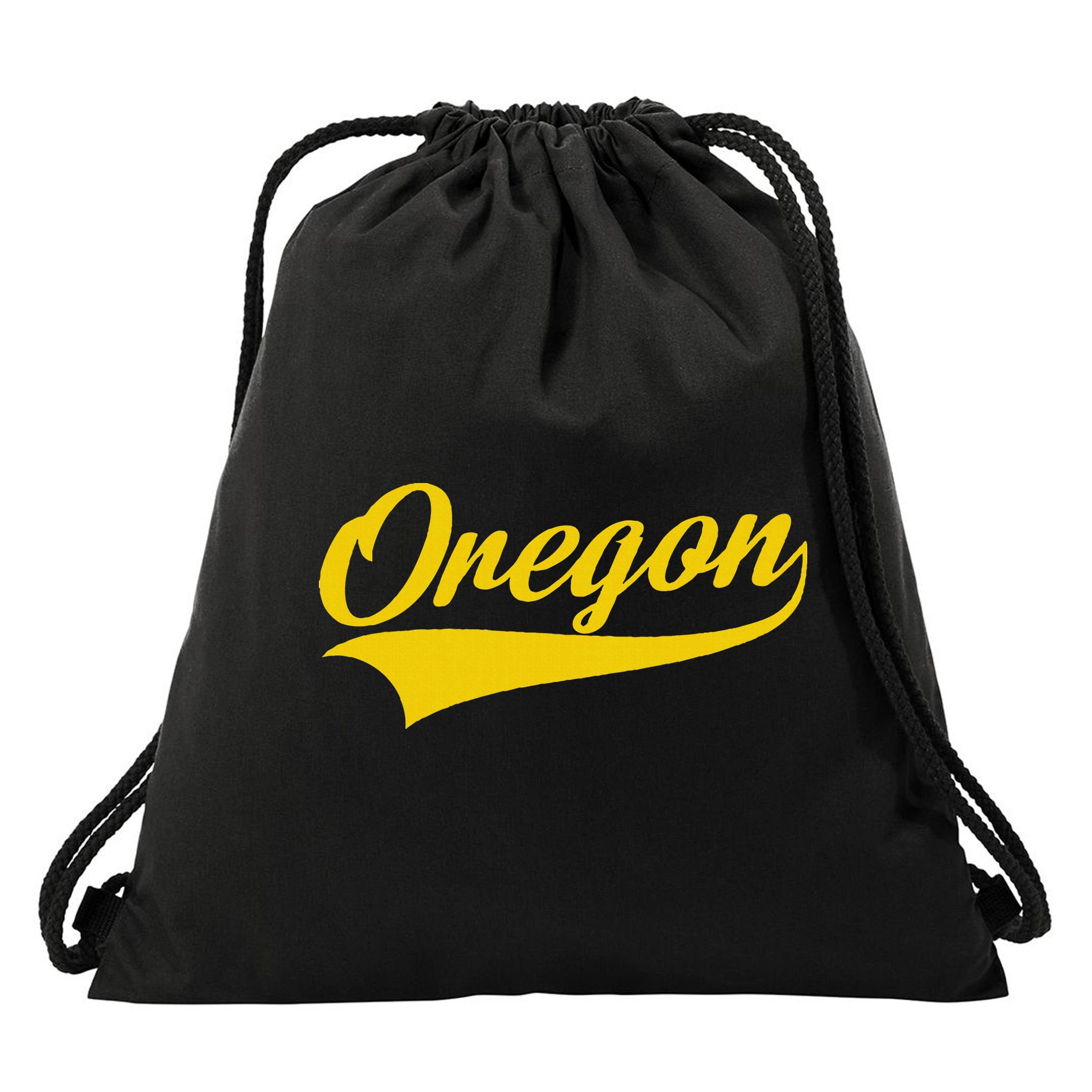 Oregon Throwback Design Print Classic Drawstring Bag