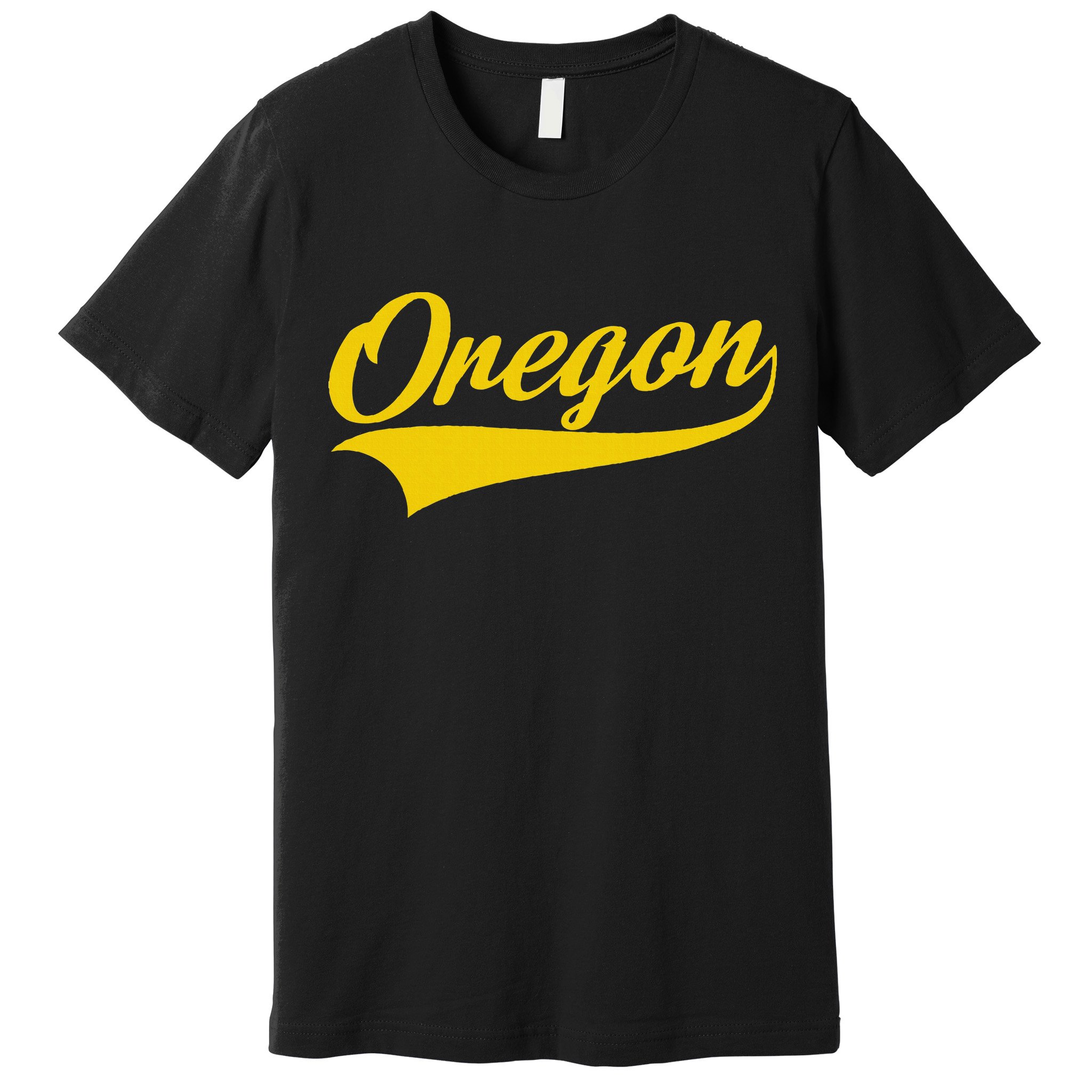 Oregon Throwback Design Print Classic Premium T-Shirt