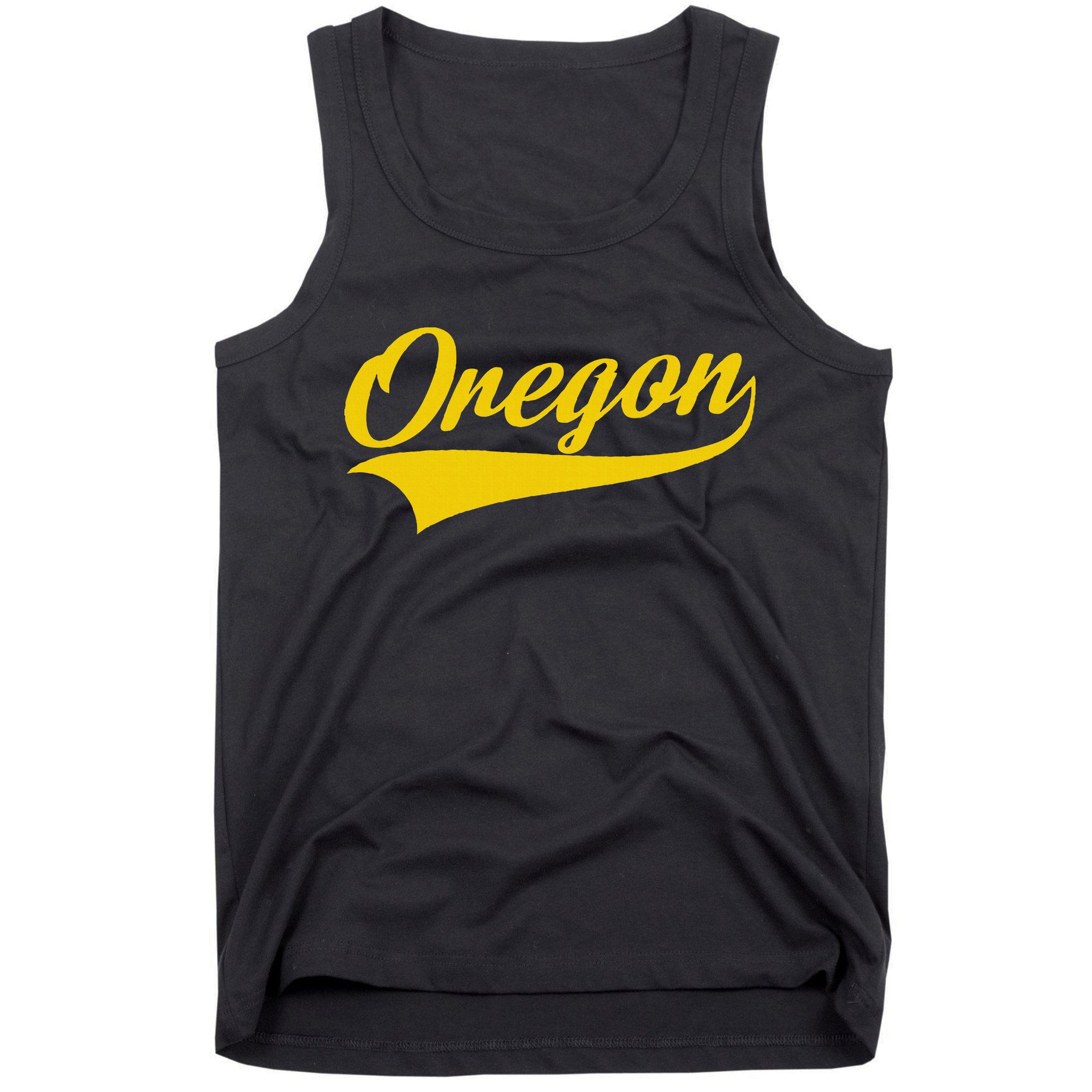Oregon Throwback Design Print Classic Tank Top