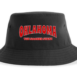 Oklahoma Throwback Design Print Classic Sustainable Bucket Hat