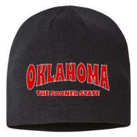 Oklahoma Throwback Design Print Classic Sustainable Beanie