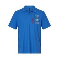 Only Two Defining Forces Have Ever Offered to Die for You Softstyle Adult Sport Polo