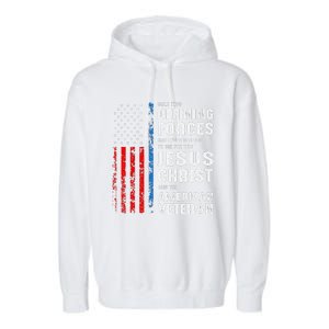 Only Two Defining Forces Have Ever Offered to Die for You Garment-Dyed Fleece Hoodie