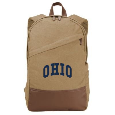 Ohio Throwback Design Classic Cotton Canvas Backpack