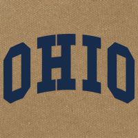 Ohio Throwback Design Classic Cotton Canvas Backpack