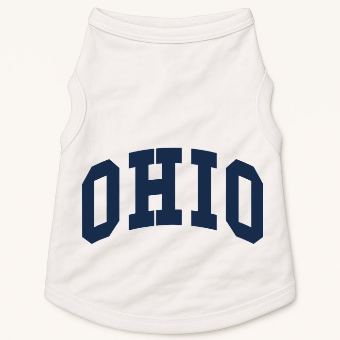 Ohio Throwback Design Classic Doggie Tank