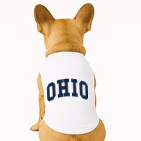Ohio Throwback Design Classic Doggie Tank