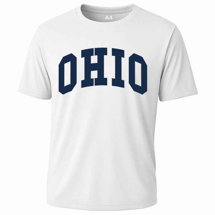 Ohio Throwback Design Classic Cooling Performance Crew T-Shirt