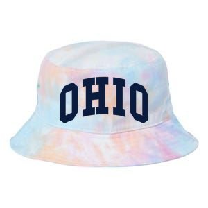 Ohio Throwback Design Classic Tie Dye Newport Bucket Hat