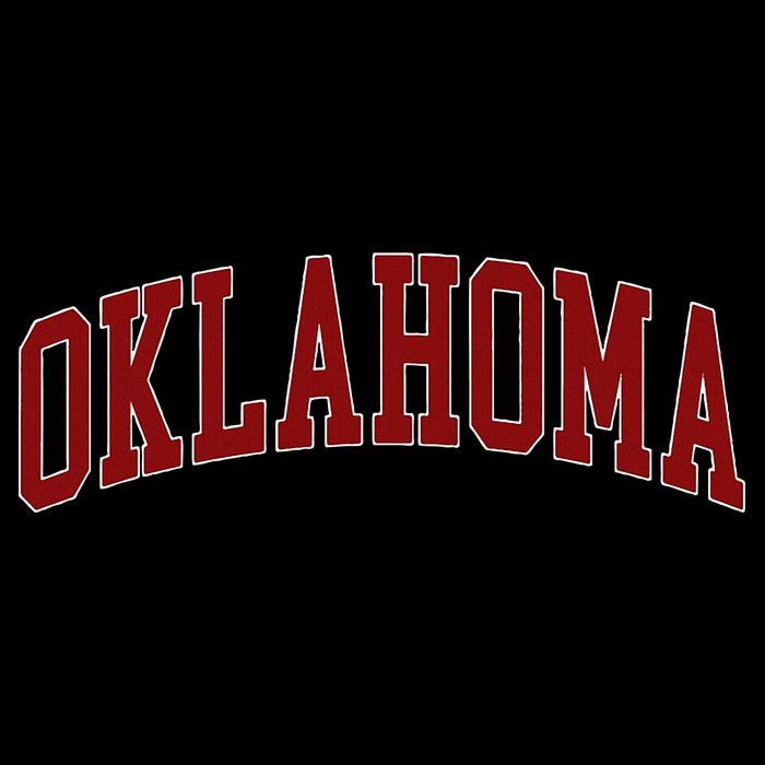 Oklahoma Throwback Design Print Classic Tank Top