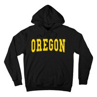 Oregon Throwback Design Classic Hoodie