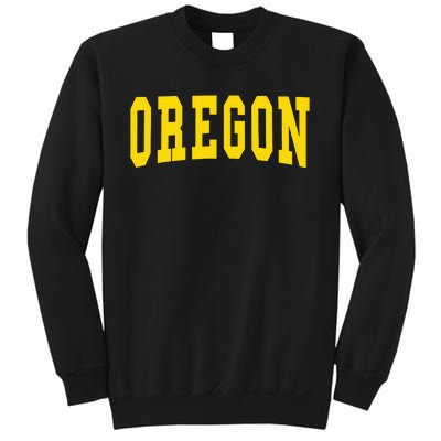 Oregon Throwback Design Classic Sweatshirt