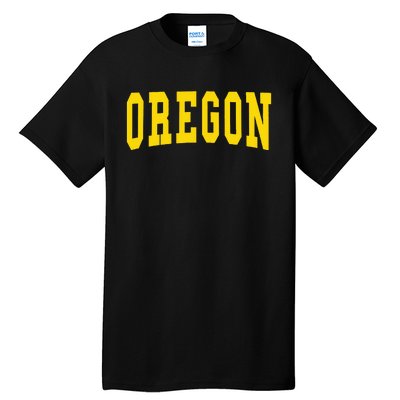 Oregon Throwback Design Classic Tall T-Shirt