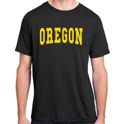 Oregon Throwback Design Classic Adult ChromaSoft Performance T-Shirt