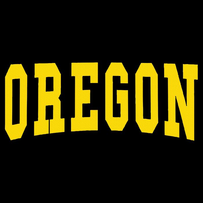 Oregon Throwback Design Classic Drawstring Bag