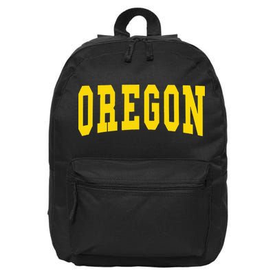 Oregon Throwback Design Classic 16 in Basic Backpack