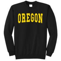 Oregon Throwback Design Classic Tall Sweatshirt