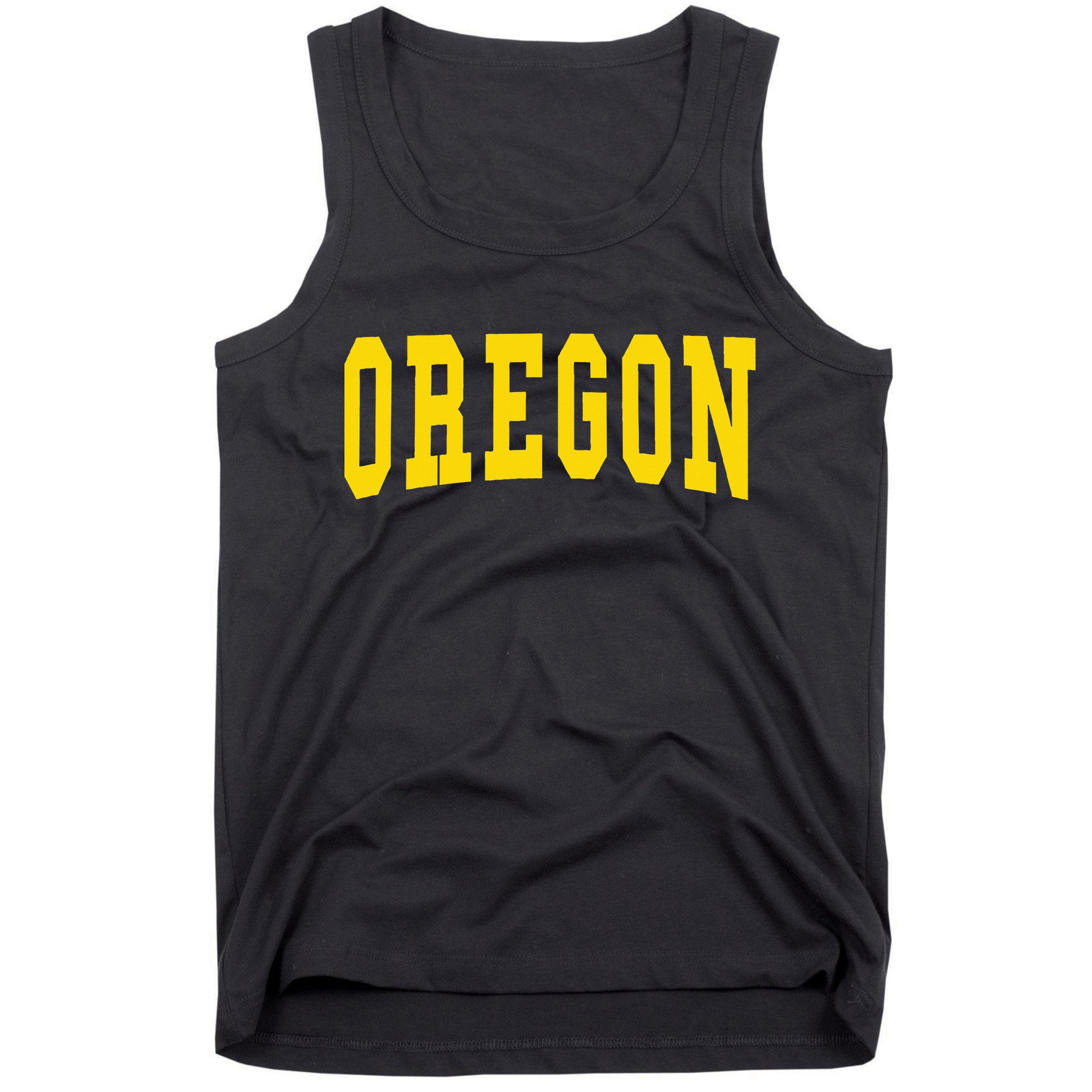 Oregon Throwback Design Classic Tank Top