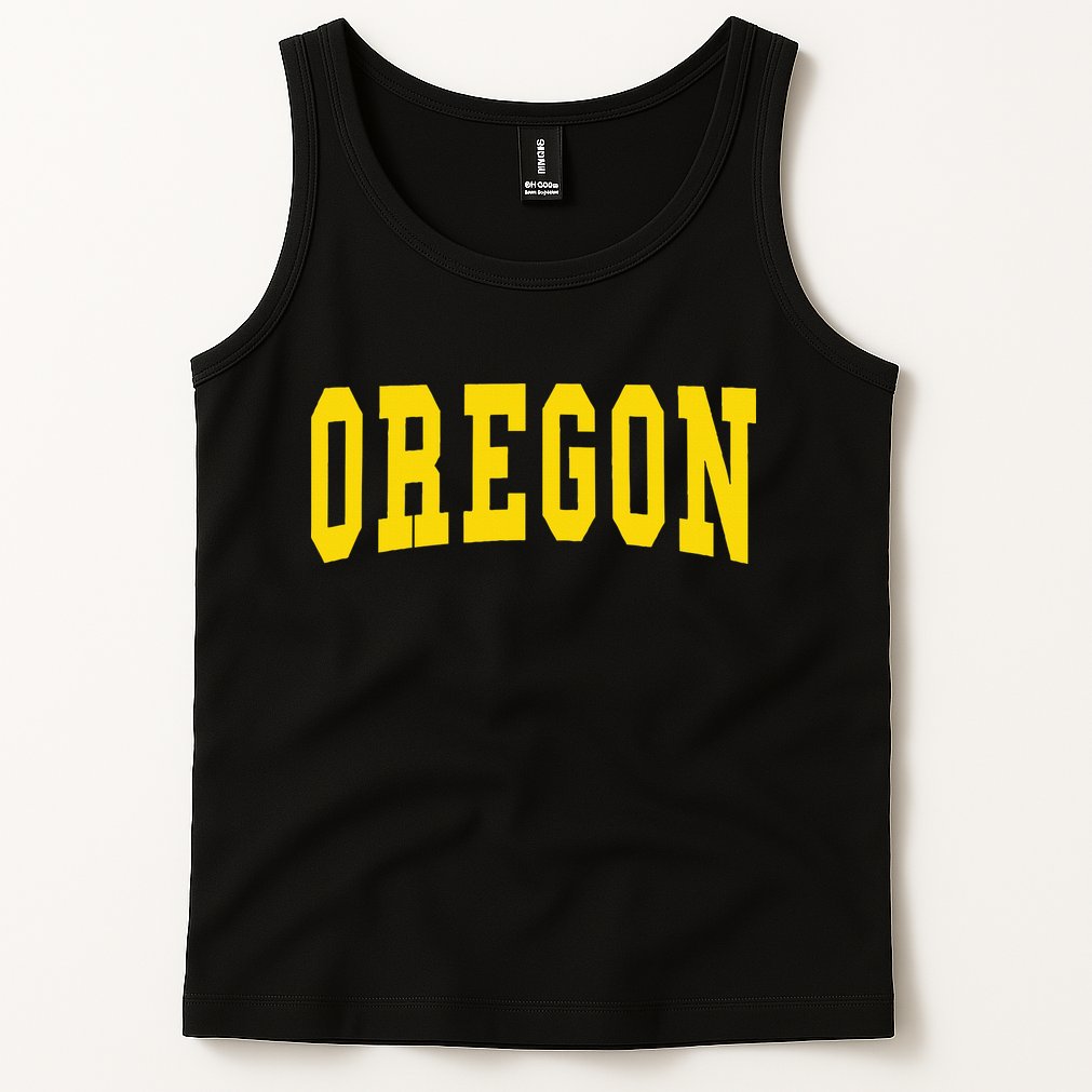 Oregon Throwback Design Classic Tank Top