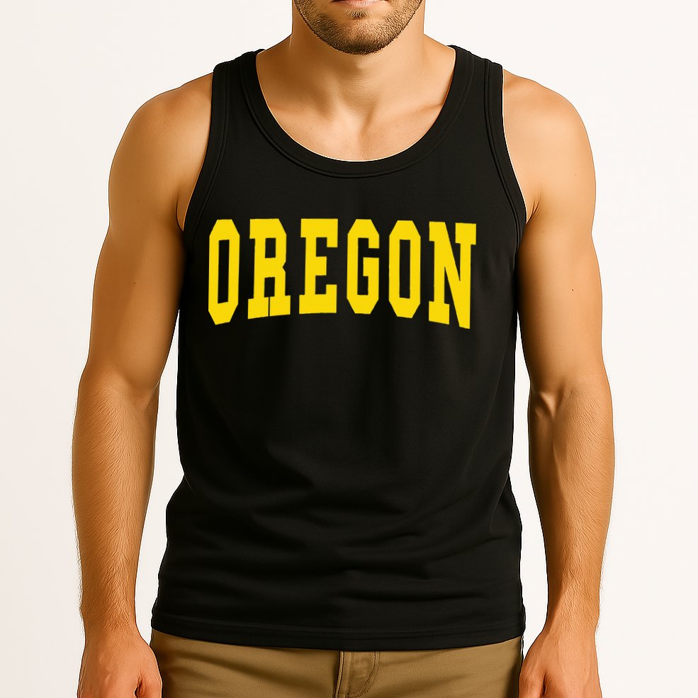 Oregon Throwback Design Classic Tank Top
