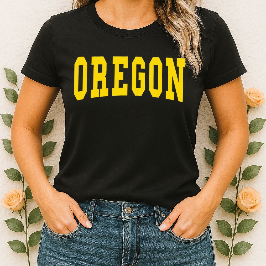 Oregon Throwback Design Classic Womens T-Shirt