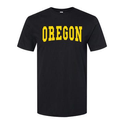 Oregon Throwback Design Classic Softstyle® CVC T-Shirt