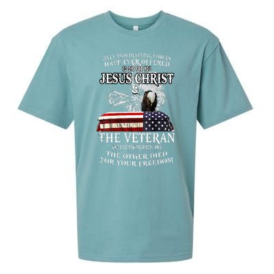 Only Two Defining Forces Have Ever Offered To Die For You Sueded Cloud Jersey T-Shirt