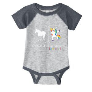 Occupational Therapist Dabbing Unicorn Healthcare Worker Infant Baby Jersey Bodysuit