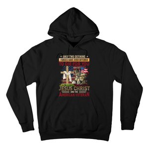 Only Two Defining Forces Have Ever Offered To Die For You Hoodie