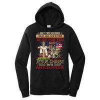 Only Two Defining Forces Have Ever Offered To Die For You Women's Pullover Hoodie