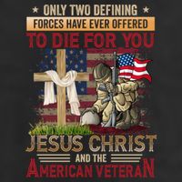 Only Two Defining Forces Have Ever Offered To Die For You Premium Pullover Hoodie