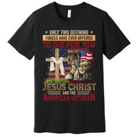 Only Two Defining Forces Have Ever Offered To Die For You Premium T-Shirt