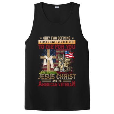 Only Two Defining Forces Have Ever Offered To Die For You PosiCharge Competitor Tank