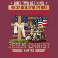 Only Two Defining Forces Have Ever Offered To Die For You 16oz Travel Tumbler