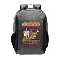 Only Two Defining Forces Have Ever Offered To Die For You Vector Backpack
