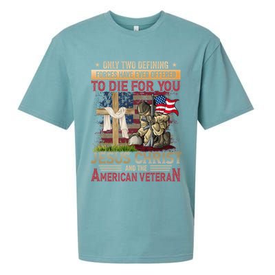 Only Two Defining Forces Have Ever Offered To Die For You Sueded Cloud Jersey T-Shirt