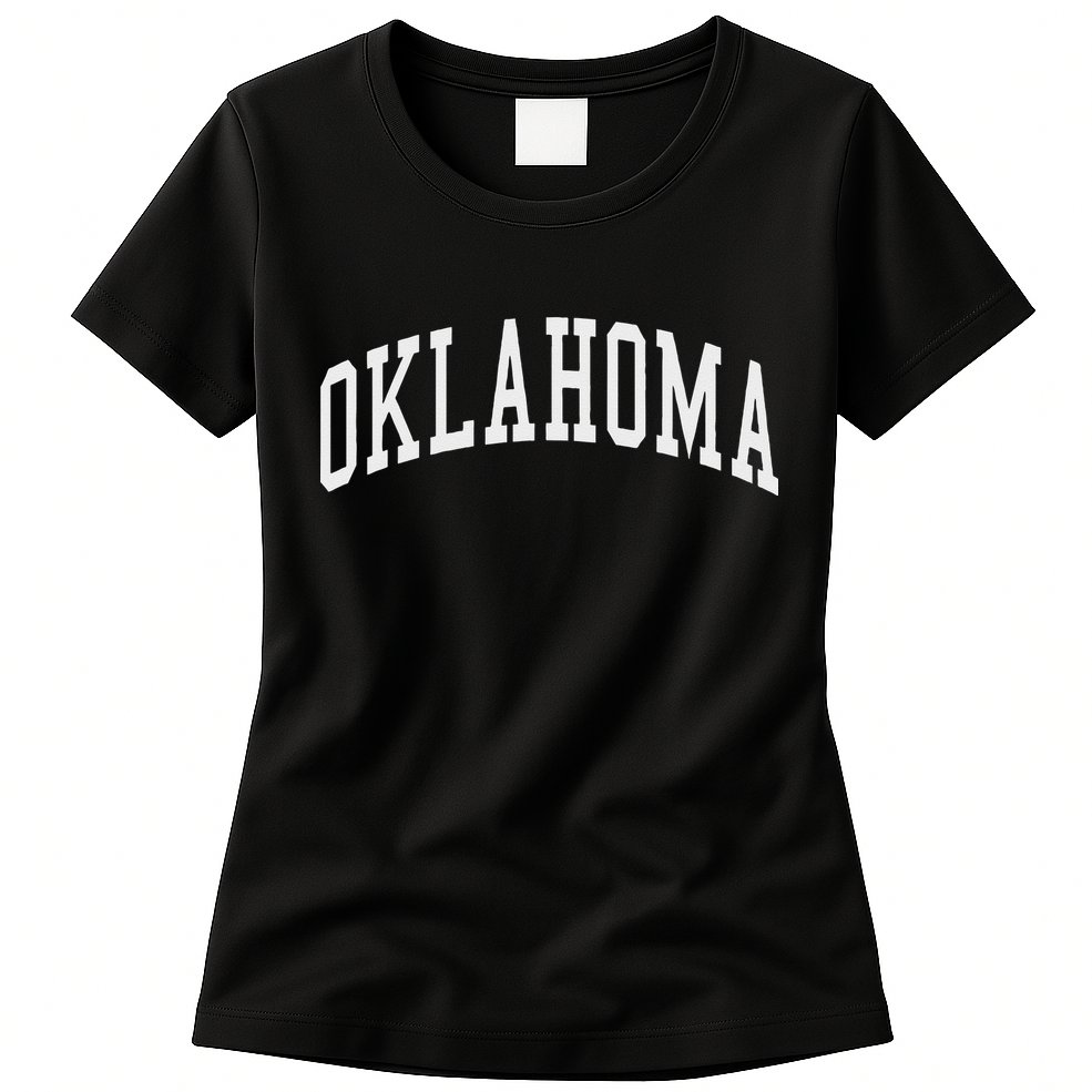 Oklahoma Throwback Design Classic Womens T-Shirt