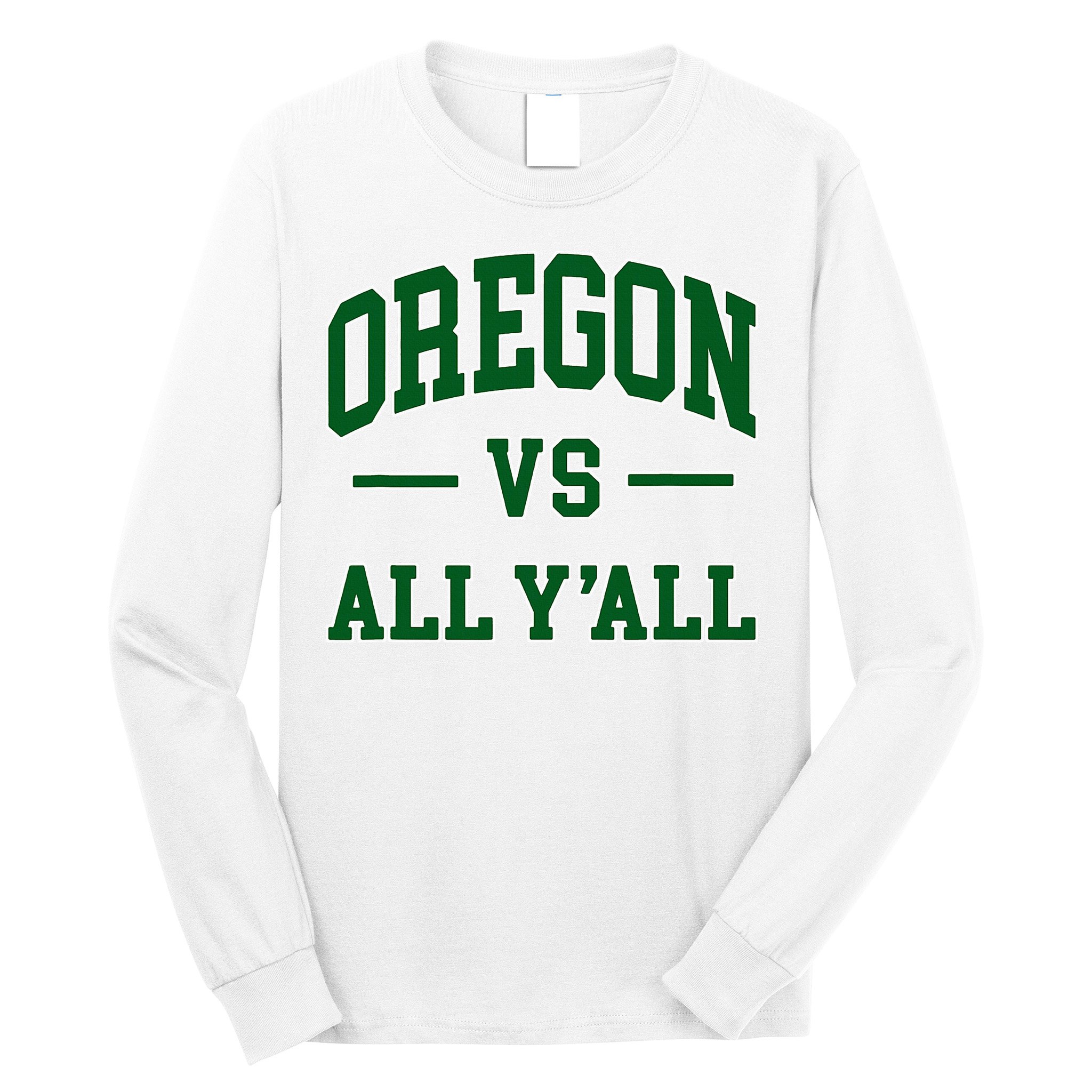 Oregon Throwback Design Classic Long Sleeve Shirt