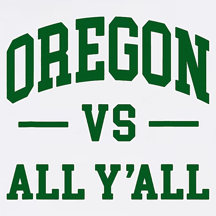 Oregon Throwback Design Classic Flat Bill Trucker Hat