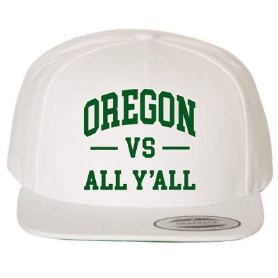 Oregon Throwback Design Classic Wool Snapback Cap