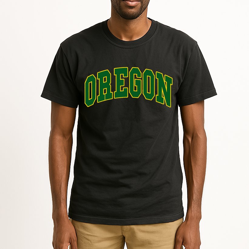 Oregon Throwback Design Classic Tall T-Shirt