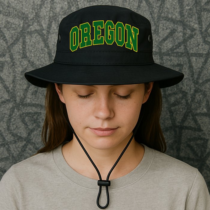 Oregon Throwback Design Classic Bucket Hat