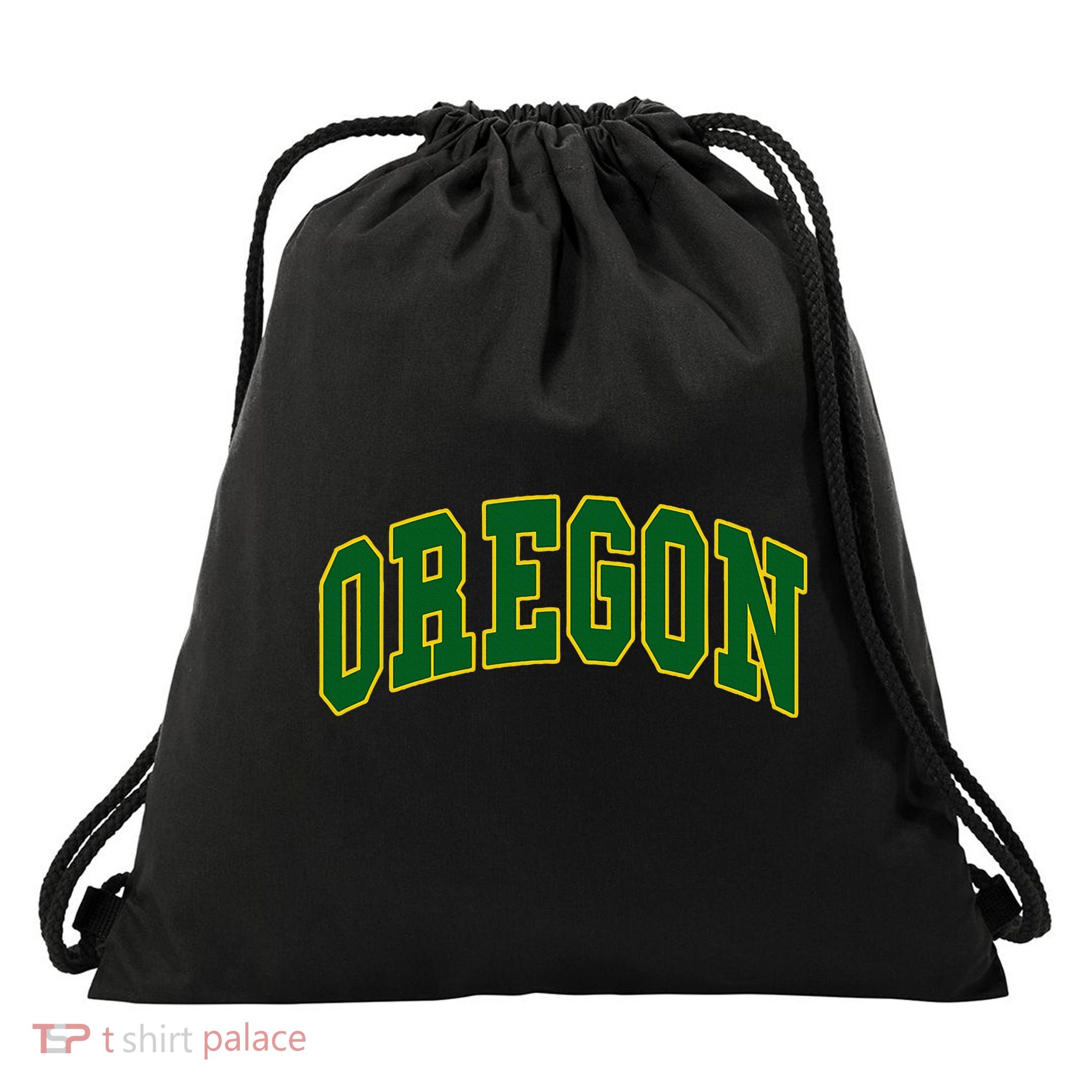 Oregon Throwback Design Classic Drawstring Bag
