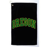 Oregon Throwback Design Classic Golf Towel