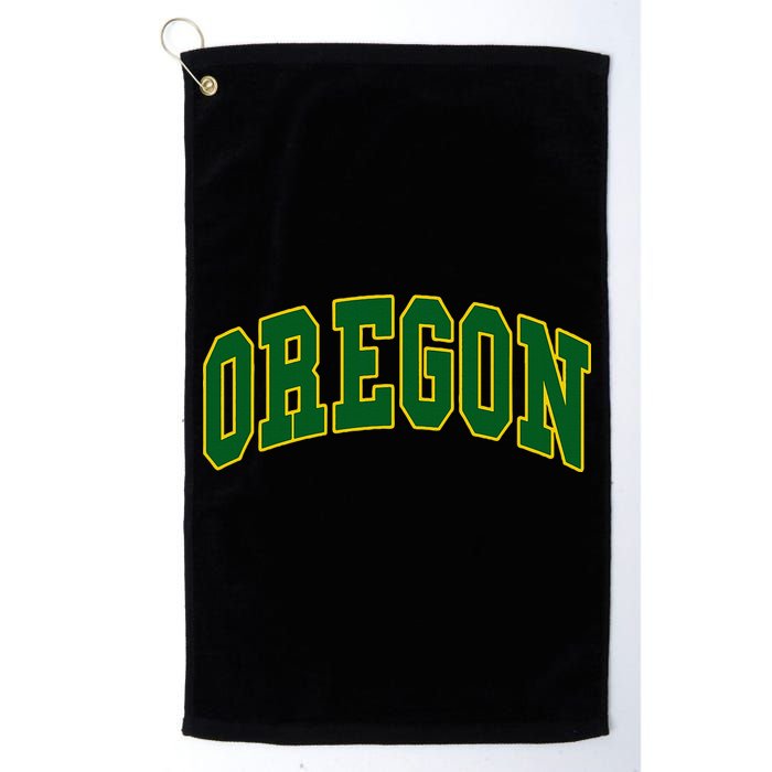 Oregon Throwback Design Classic Golf Towel