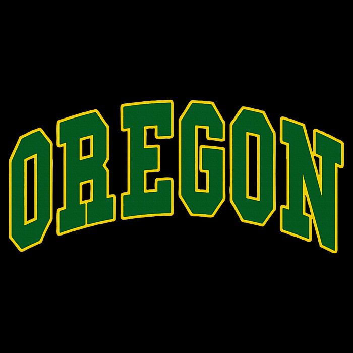 Oregon Throwback Design Classic Short Acrylic Beanie